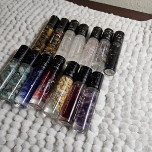 Crystal Infused Essential Oil Rollers your choice of 1